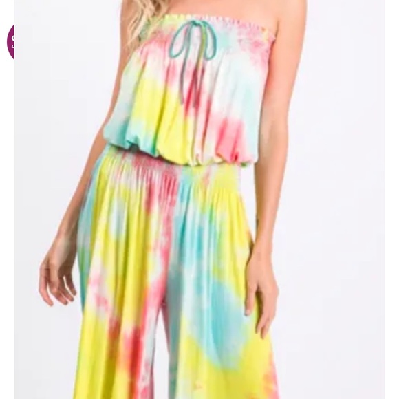 Pants - Tie-Dye Romper